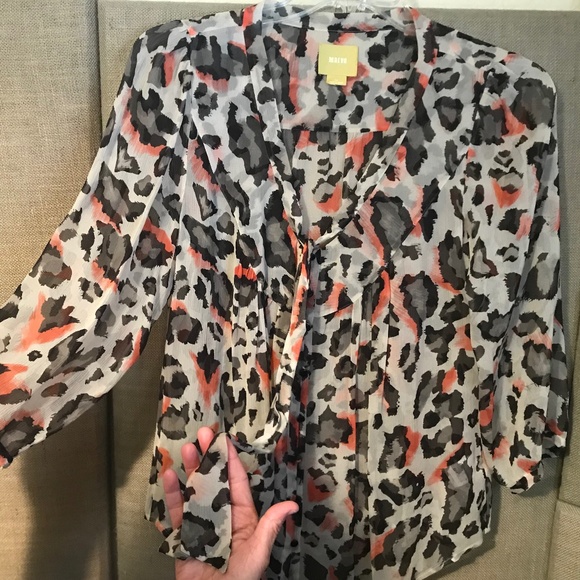 Anthropologie Silk Blouse - Picture 1 of 5